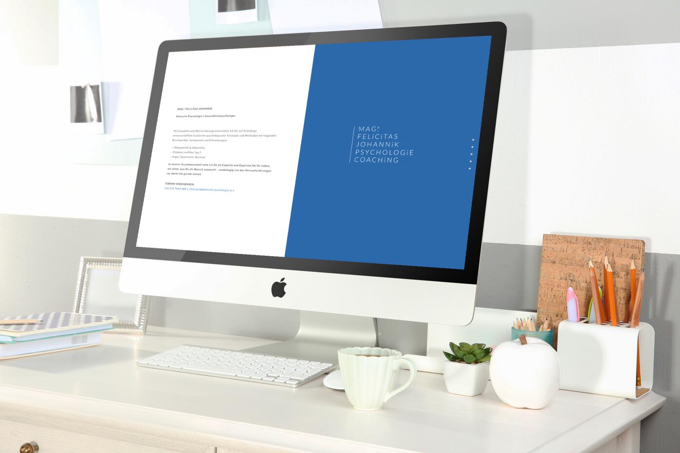 Dezenter Website-Launch