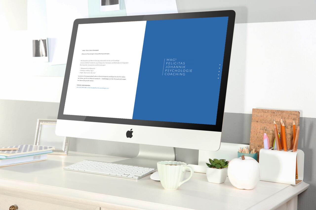 Dezenter Website-Launch
